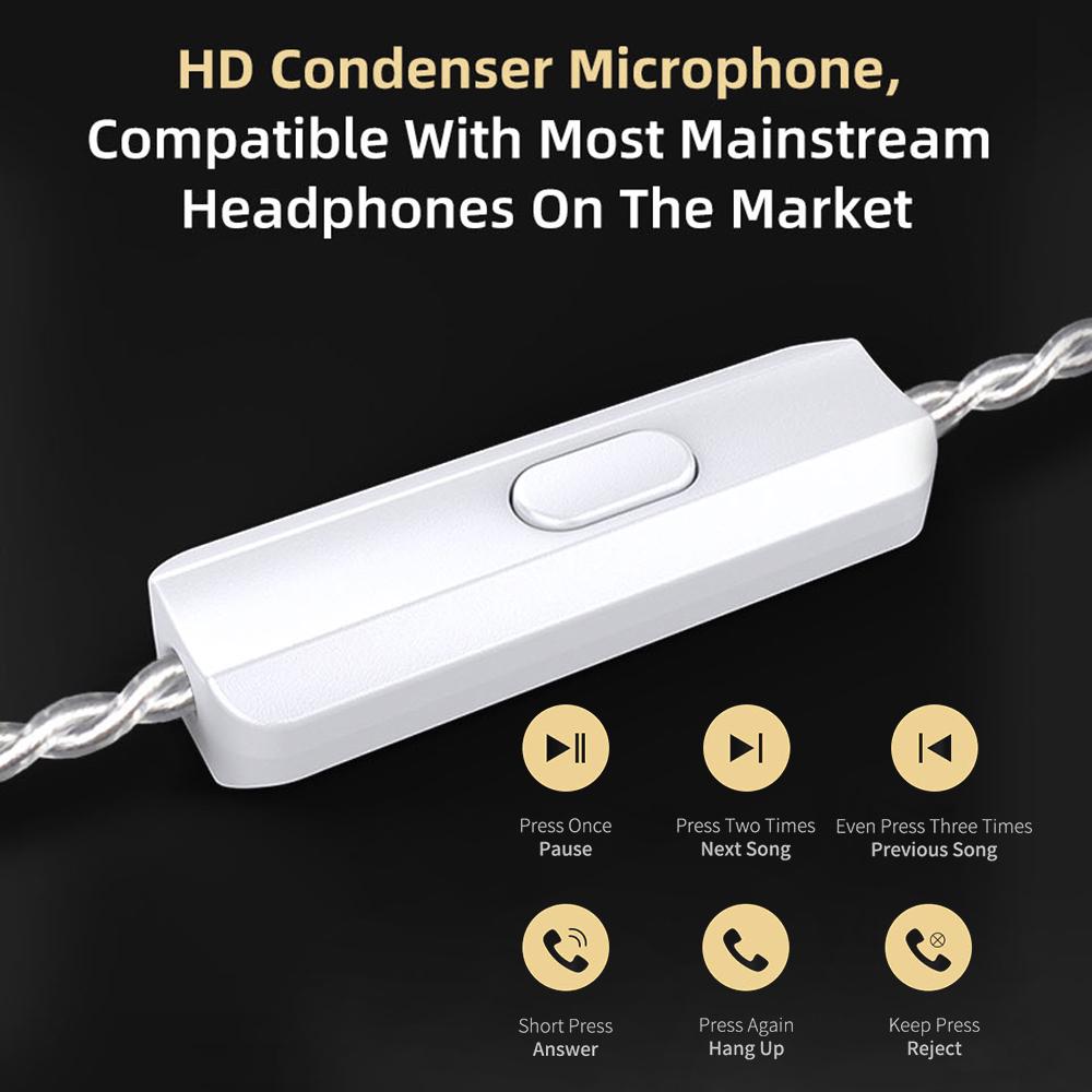 Проводные наушники-вкладыши DIY Наушники 1BA+1DD Гибридный драйвер HIFI DJ Бег Спорт Вкладыши
