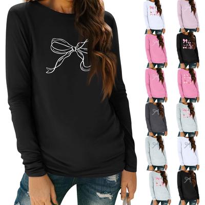 Женские рубашки с длинным рукавом, топы, элегантные повседневные рубашки, топы-туники с круглым вырезом