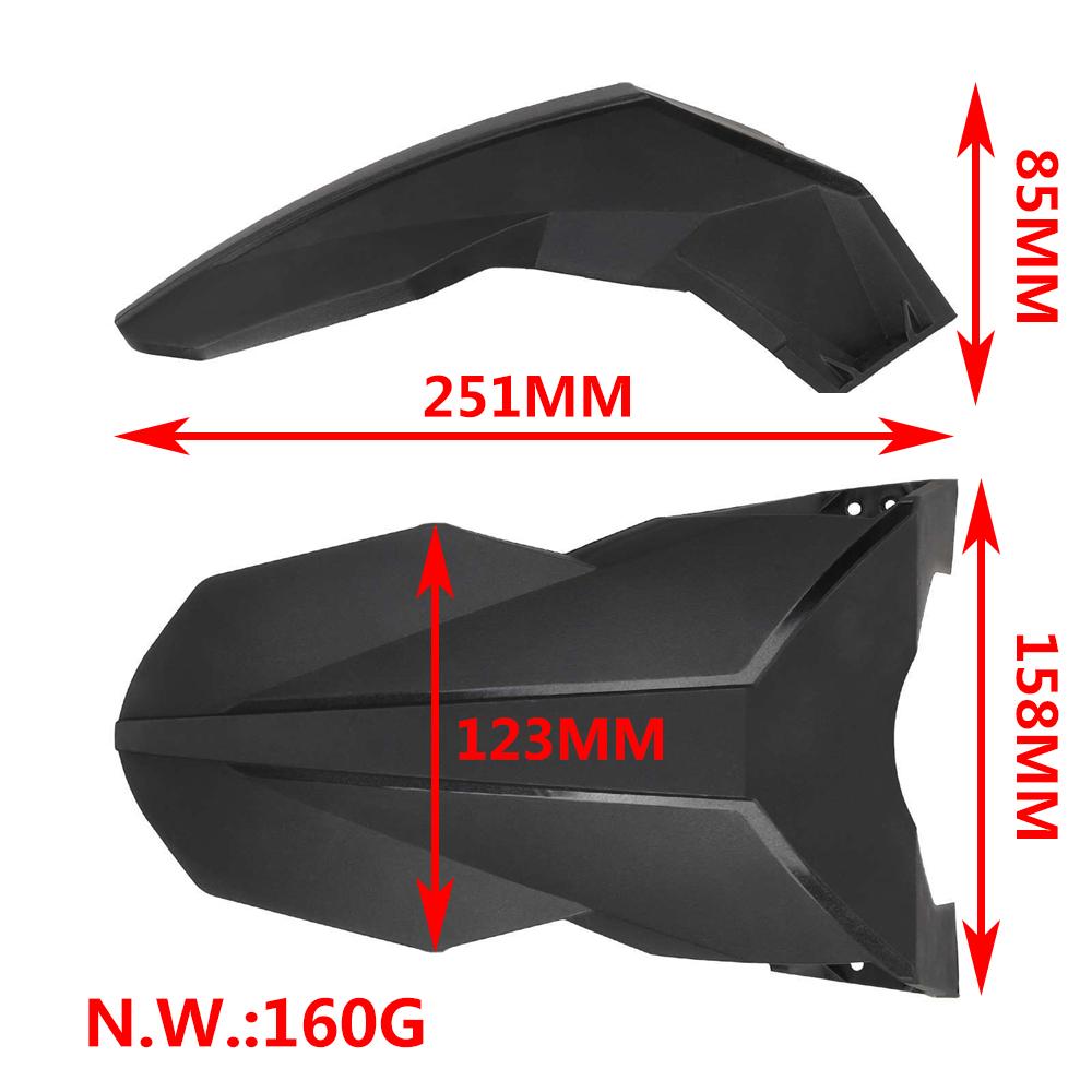 For Kugoo Kukirin G3 Pro Electric scooter Splash proof Front and Rear Mudguard Fenders Anti Collision Baffle Modified Accessory