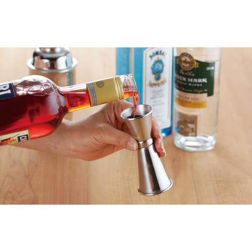 Shimomura Kihan, Made in Japan, Large Measuring Cup, Professional Grade, Stainless Steel, 20041