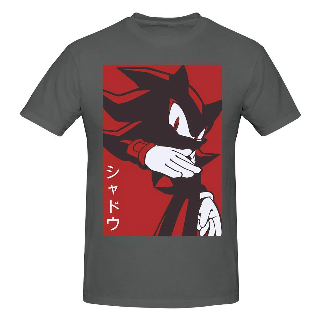 Funny Normal Black Shadow Hedgehog Anime Unisexga Unisexs Printed Tshirt Unisex T Shirtshirt