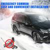 1-10 шт. Автомобильные цепи противоскольжения для снега Зимние аварийные утолщенные цепи для шин для внедорожника Универсальное использование