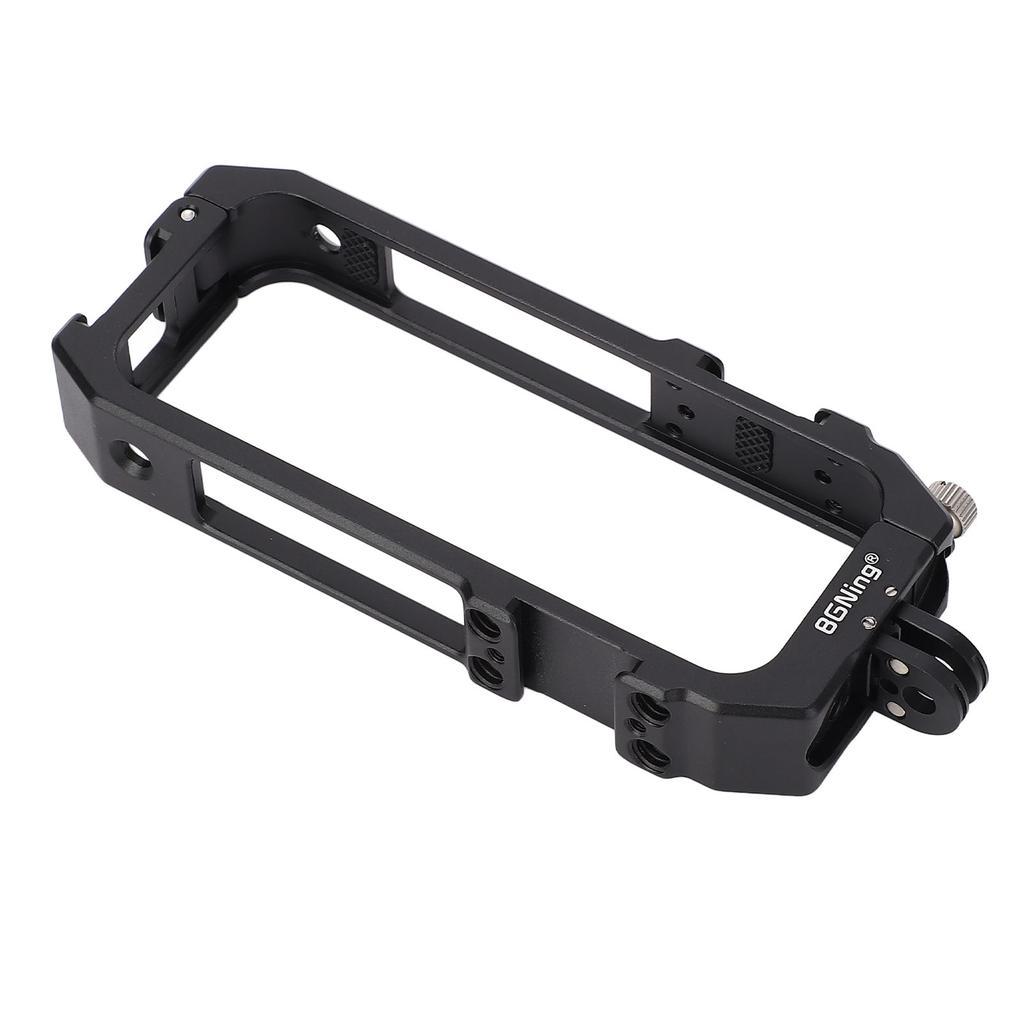 Aluminum Alloy Utility Frame Action Camera Protective Cage Case with Cold Shoe Mount 14 Inch Screw