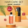Сыворотка для ухода за волосами, 30 мл + бессолевой шампунь с арганой и кератином для тонких, сухих волос, 500 мл и Cozyce