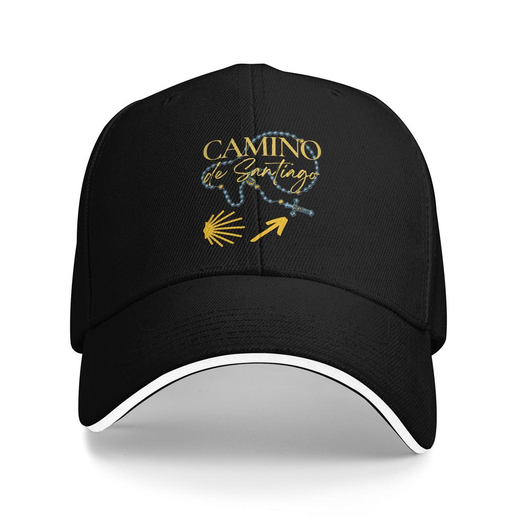Summer Casual Baseball Cap Camino De Santiago Outdoor Gym Trucker Hat For Unisex Unisex Sunscreen Streetwear Snapback Cap