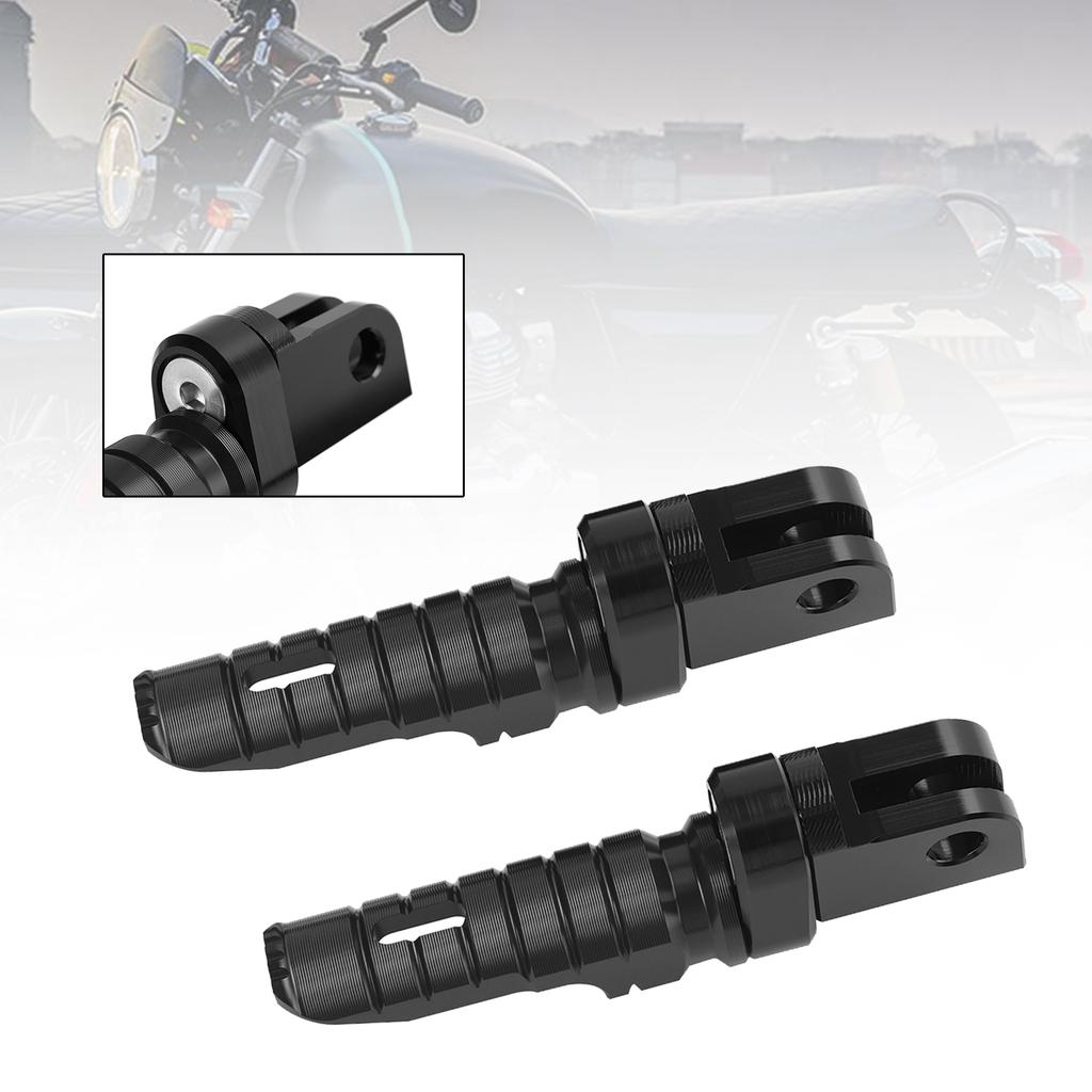 Front Footrests Foot Peg Fit for INTERCEPTOR 650 2018-2023 Hunter 350 2022-2023