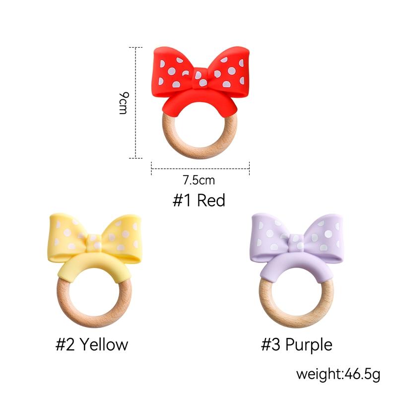 1Pcs Baby Silicone Teether Teething Chew Toys Bpa Free Silicone Diy Pacifier Chain Necklaces Pendant Cartoon Animal Teethers