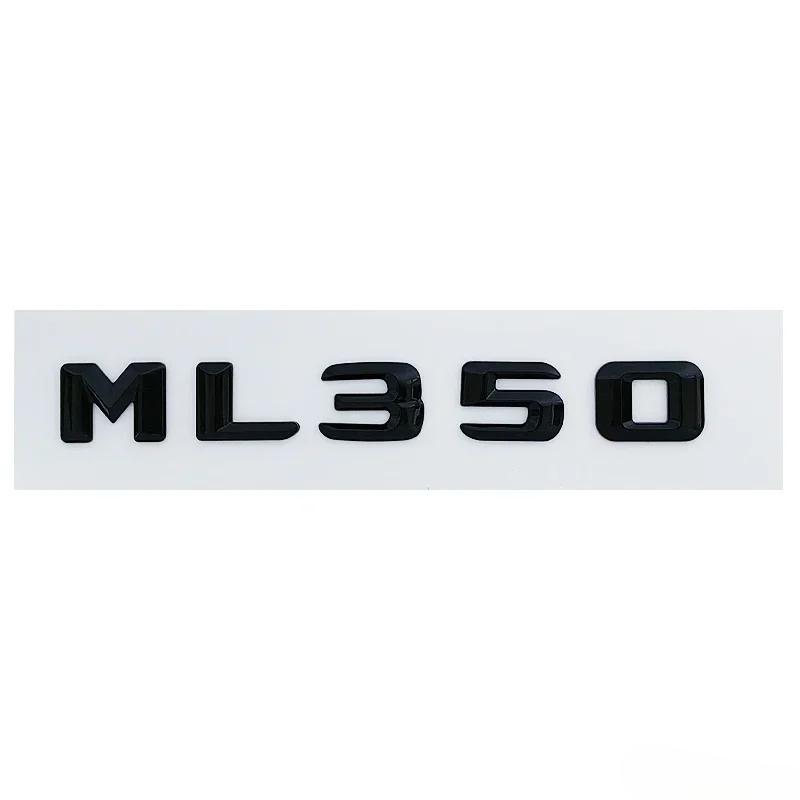 ABS Car Rear Trunk Emblem Sticker Letter Decal for Mercedes benz C63 A45 E320L E350L S400L A220L ML350 GLS450 CLA260 Accessories LZ4