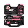 39pcs Household Tool Set Carbon Steel Hand Tool Kit With Toolbox Storage Case For Homeowner Diyer