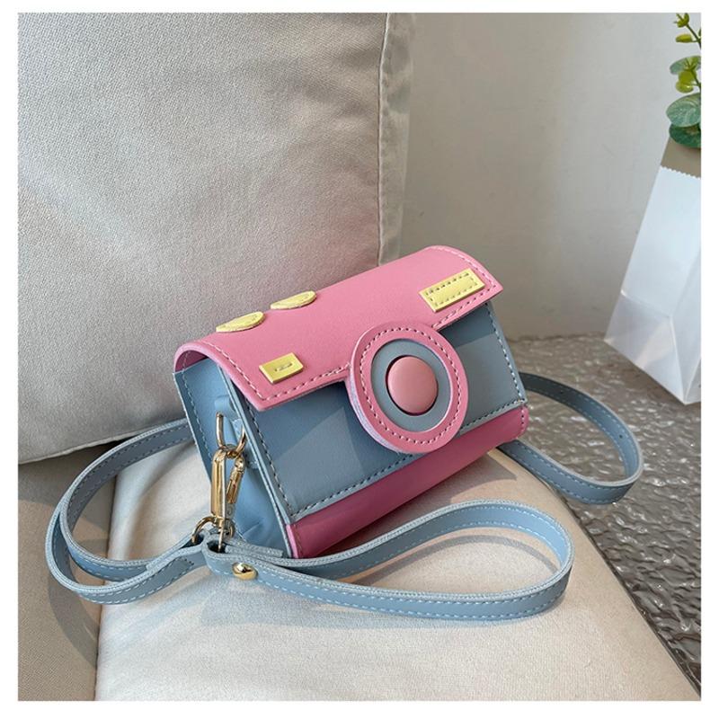 Exclusive Design Color-matching Compact Handbags Shoulder and Crossbody Bags for Women's Cameras New Fashion Trend