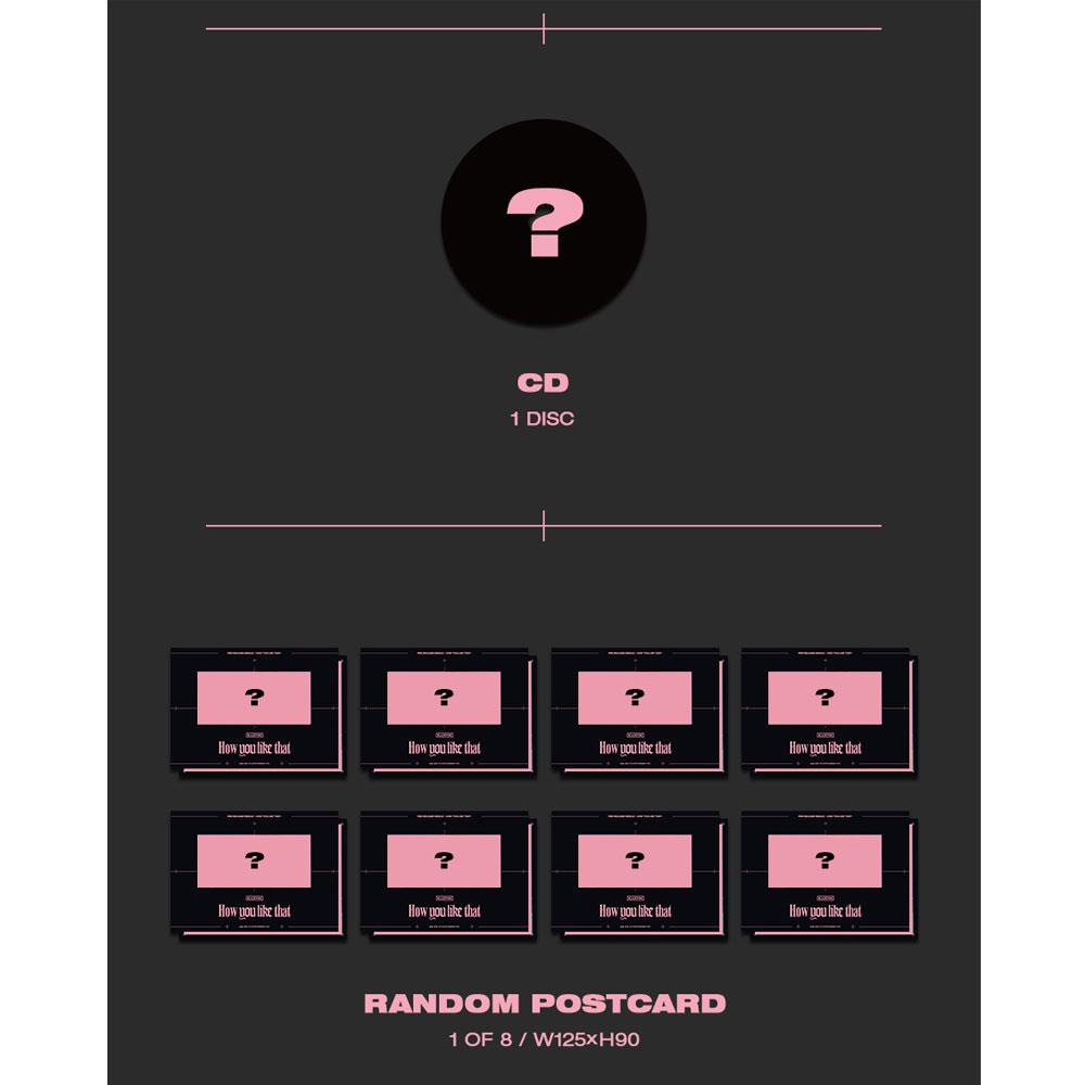 Оригинальный альбом Blackpink "How do you like that"