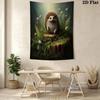 Charming Hedgehog Pattern Home Decor Tapestry, Wall Hanging, Decorative RV Wall Cloth.SGT0917430