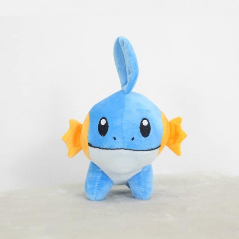 23/30cm Mudkip Anime Soft Stuffed Plush Doll Cartoon Fish Boys Birthday Gift Home Decoration Throw Pillow Plush Toys