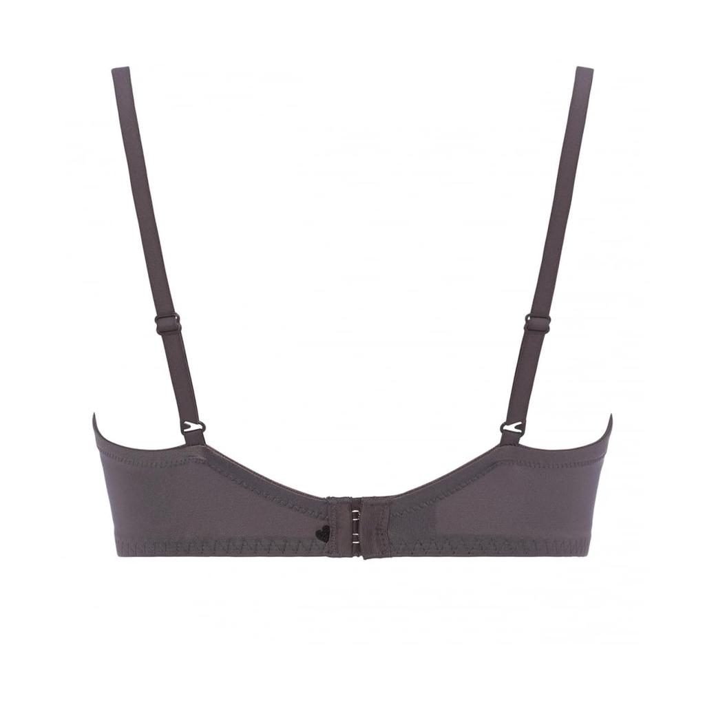 AMOSTYLE Dream Daisy M013 Size F75 Bra, Wireless, Garden, (Gray),