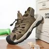 High Quality 2025 New Outdoor Casual Leather Sandals Summer Waterproof Waterproof Sandals Casual Non-Slip Quick Dry Beach Shoes