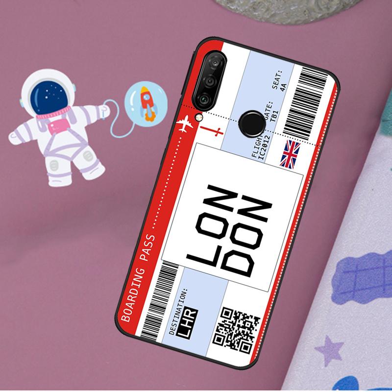 Билет-посадочный талон для Huawei Nova 5T 9 10 SE 7i 8i 11i 12i Y60 Y61 Y70 Y72 Y73 Y90 Y91 P20 P40 P30 Lite Чехол