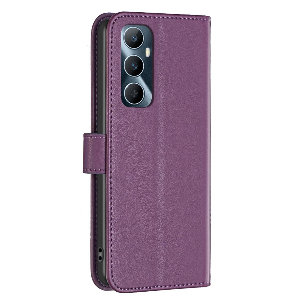 BINFEN COLOR BF17 Для Realme C65 4G Чехол-кошелек Фолио Флип Кожаный чехол для телефона