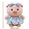 1pc 20cm/7.87in Super Cute Love Key, Pig Plush Toy, Wedding Throwing, Tanabata Confession Gift, Girl's Pillow, Birthday Gift