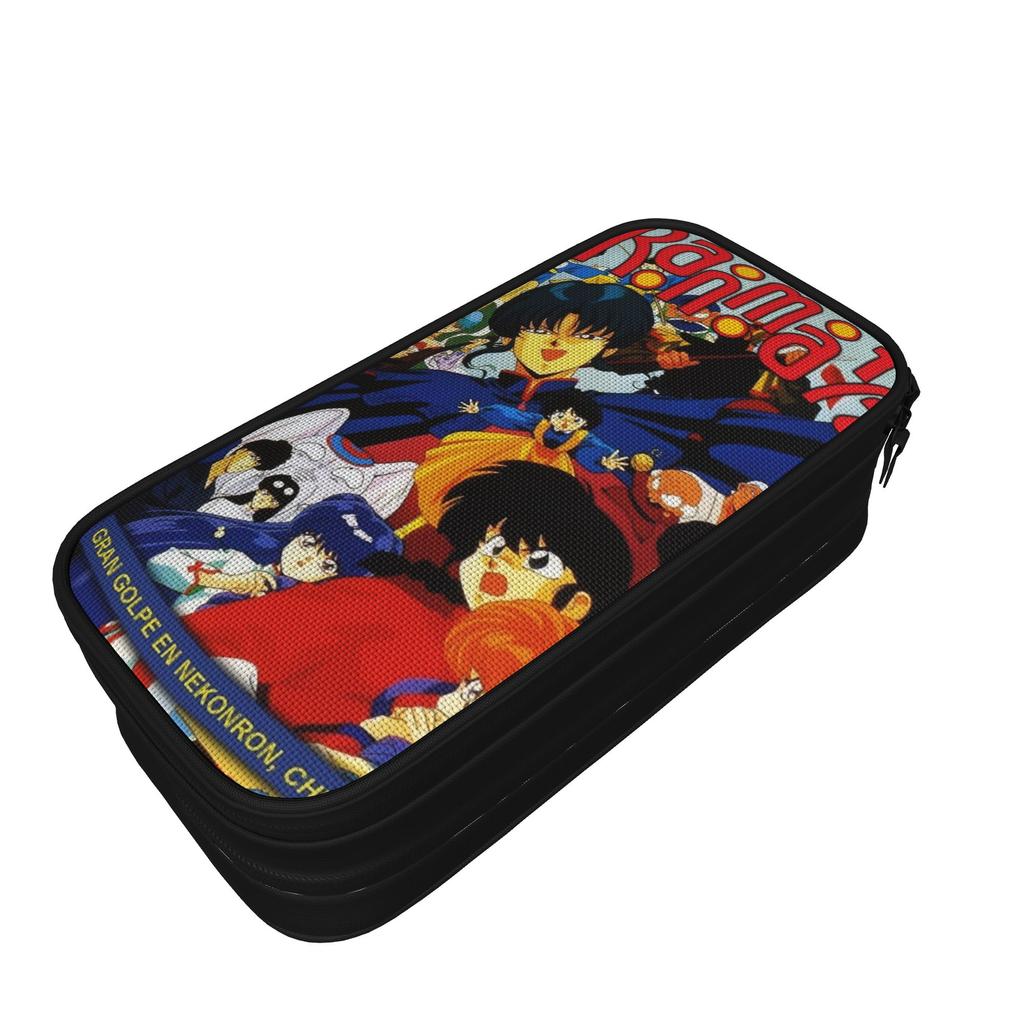 Lovely Ranma 1/2 Pencil Cases Pencilcases Pen for Student Big Capacity Bags Students School Cosmetic Stationery
