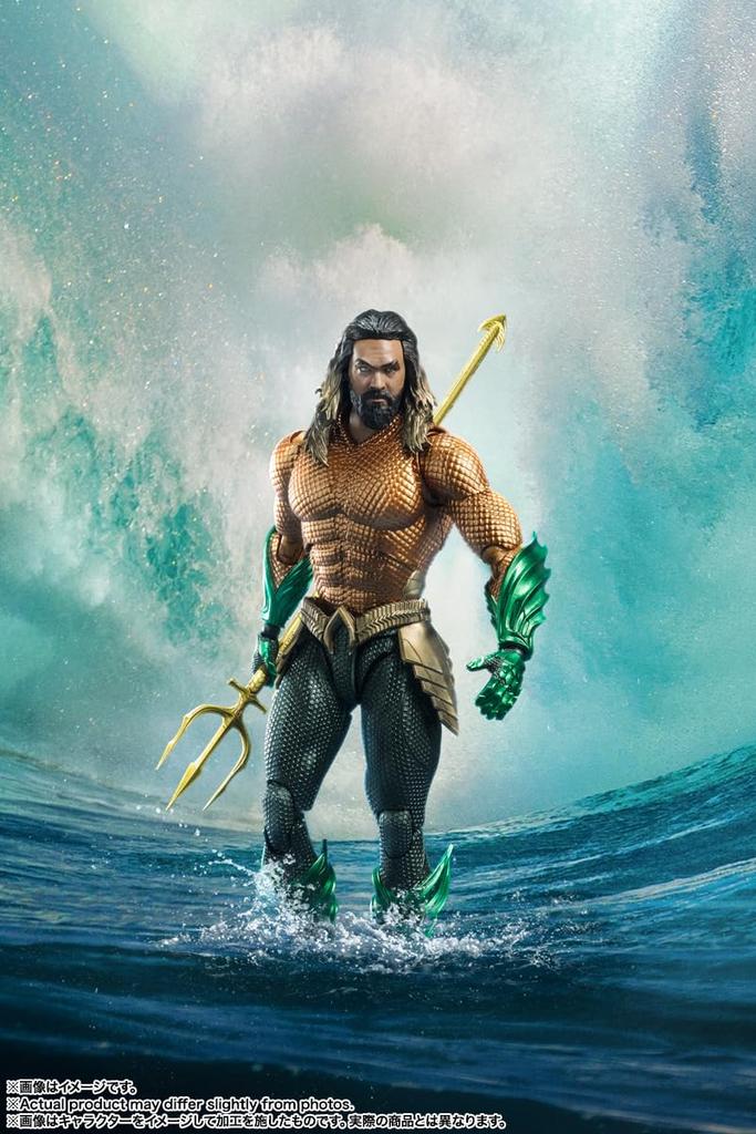 TAMASHII NATIONS Aquaman Approximately 160mm Painted Movable Figure S.H.Figuarts (Aquaman/Lost Kingdom) ABS&PVC