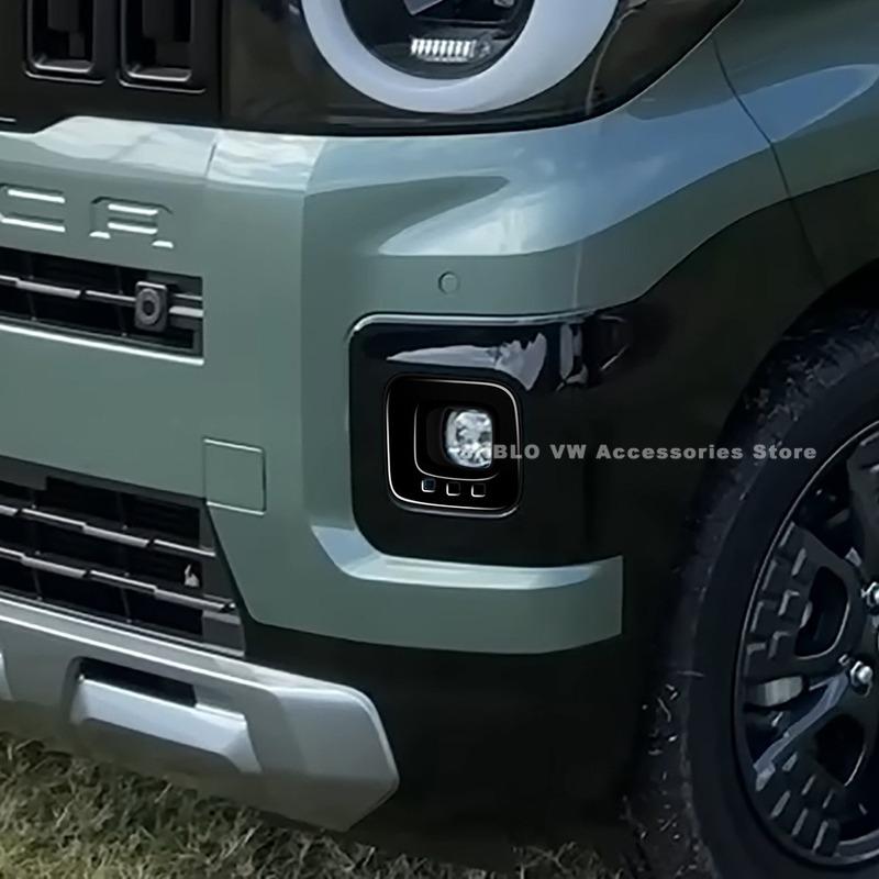 Для Mitsubishi Delica MINI 2026 Аксессуары Декоративная наклейка на крышку передней противотуманной фары