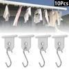 10Pcs RV Awning Hooks Camping Sun Shade S Shaped Hooks Metal RV Party Light Outdoor Clothes Hats Sturdy Hangers
