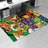 1pc Teenage Mutant Ninja Turtles Office Carpet Soft Polyester Entrance Carpet Washable Non slip Mach