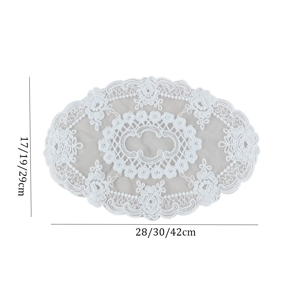 Кухонные принадлежности Кружевная вышитая подставка для вечеринки, свадьбы, украшения для дома, покрытие стола