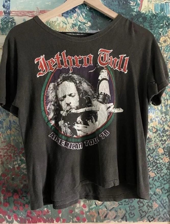 Jethro Tull Shirt, Jethro Tull American Tour 1978 T-shirt Unisex S-5XL