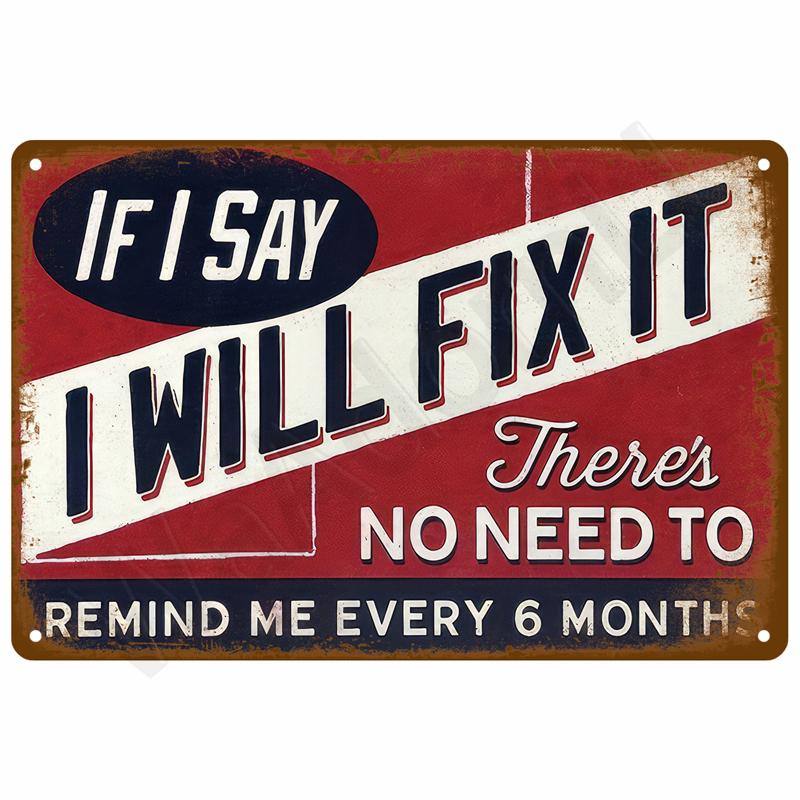 Винтажная металлическая пластина Жестяная табличка Тарелки Бар Ретро Металлическая вывеска Настенное искусство Мурал Эстетичные предметы декора для комнаты дома Постер Украшение для гаража