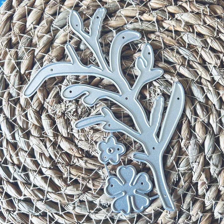 Flower Die Cuts for Card Making,Cutting Dies, Metal Die Cutting Mold, Scrapbooking Dies, DIY Etched Embossing Stencil for Crafts