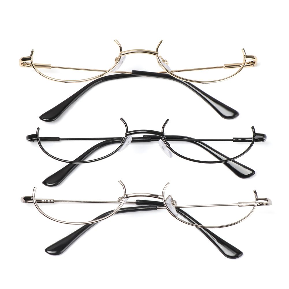 Fashion Metal Myopia Photography Eyeglasses Decoration Eyewear Glasses Frame Half Frames