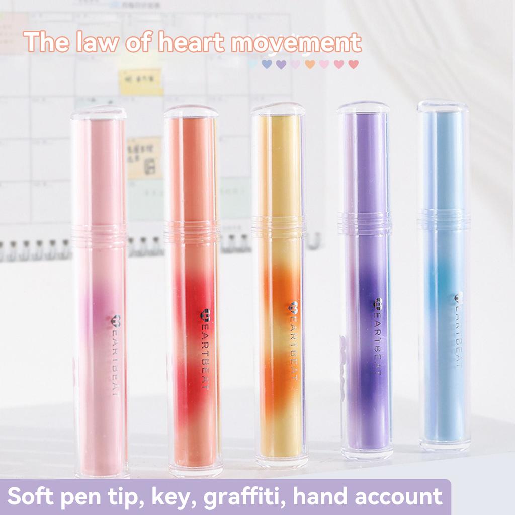 4pcs Cute Pastel Highlighters Assorted Colors Bible Markers Highlighter with Soft Chisel Tip Back To School Supplies Stationery