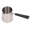 Coffee Milk Frothing Pitcher Cup 304 Stainless Steel Long Handle Milk Pitcher Pointed Tip Latte Frothing Cup with Scale