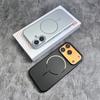 Оригинальный матовый чехол AG ForMagsafe Тонкий магнитный чехол для телефона для iPhone 17 Air 16 15 14 13 12 Pro Max Plus Беспроводная зарядка PC Обложка