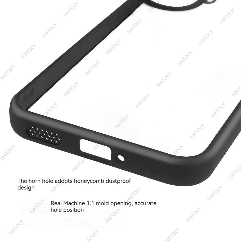 For Xiaomi Poco F7 Case For Poco F7 Turbo 4 Pro Anti-Shockproof TPU transparent black frame Case For Xiaomi Poco F7 Turbo 4 Pro