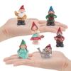 Christmas Dwarves Elves Family Character Models For Garden Micro Landscape And Decoration