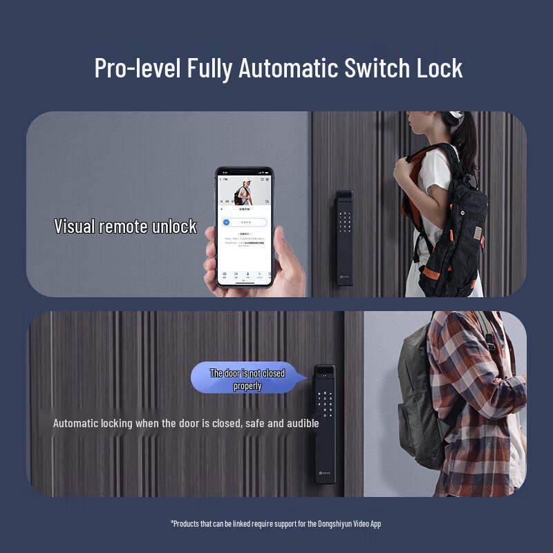 Ezviz Y3000FVS 3D Face Recognition Full Automatic Smart Lock