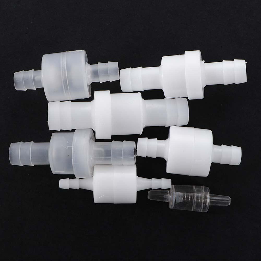 Water White 4mm / 6mm / 8mm / 12mm Non-Return Valves One-way Lnline Check Valve Water Stop Valve