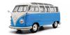 SOLIDO Модель Volkswagen T1 Samba Bus 1962 Готовая модель S1813401 1/18 (Синий/Белый)