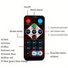 Магический USB LED Проектор Звездного Неба Ночник Украшение Комнаты Рождественский Пульт Дистанционного Управления 7-Цветный Узор Светодиодная Звездная Лампа