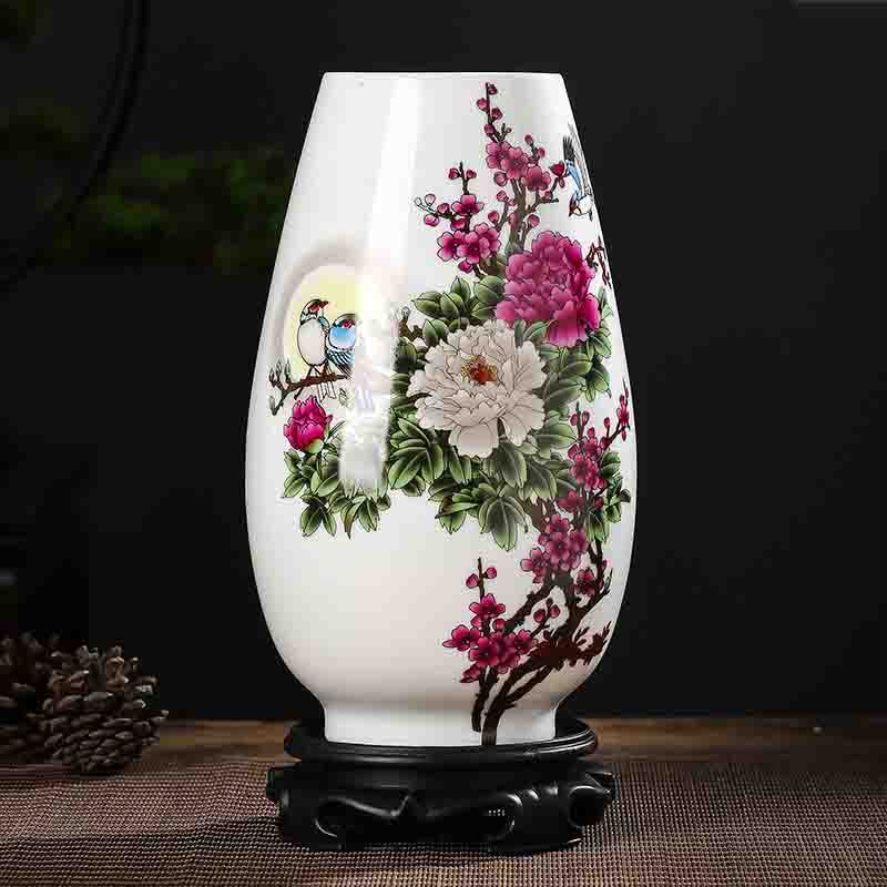 Китай Цзиндэчжэнь Керамические Вазы Украшения Офис Магазин Клуб Бар Меблировка Поделки Дом Гостиная Настольные Аксессуары Украшение