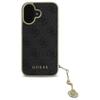 Guess Guhcp16Sgf4Ggr Iphone 16 6.1      Czarny/Black Hardcase 4G Charms Collection