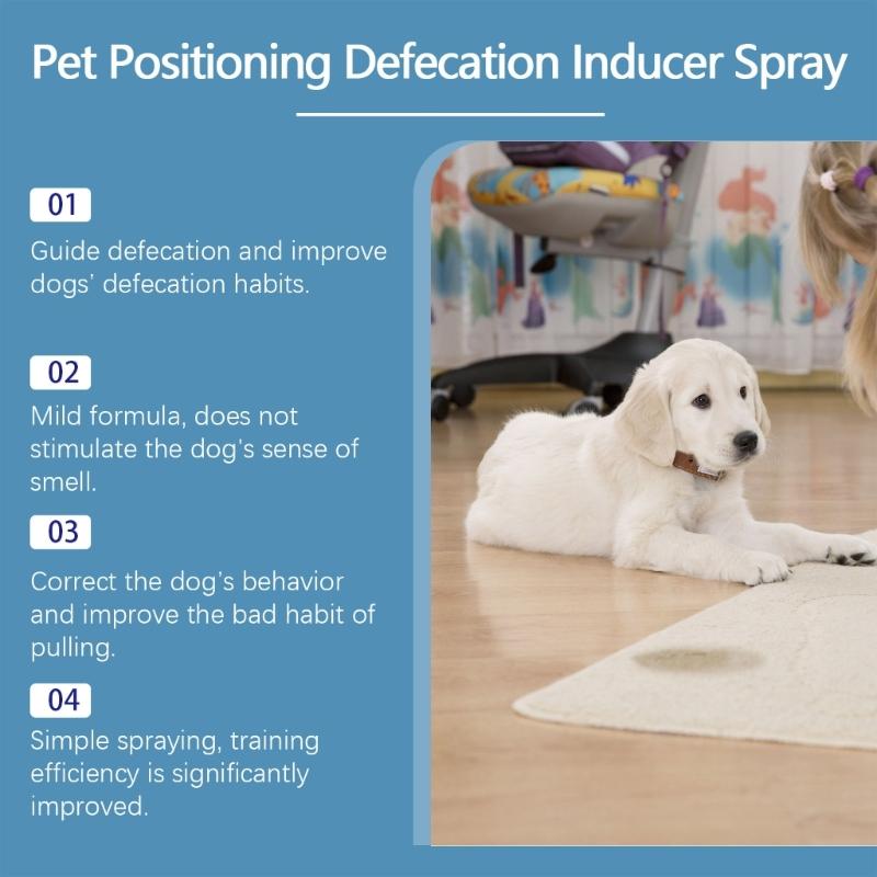 50ml Pet Potty Training Sprays Gentle For Daily Use Help Pet Adapt Quickly To Designated Area Reducing Potty Accidents