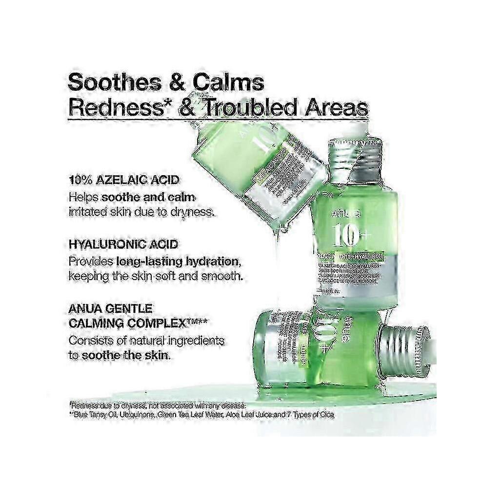 Anua Acid 10 Hyaluron Redness Soothing Serum Facial Spot Care 30ml 1oz