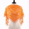 Sun Protection Printed  Wraps Colorful Flower Triangle Headband Elegant Lace Scarf  Holiday