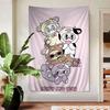 Cute Esther Bunny Rabbit Cartoon Tapestry Wall Hanging Decoration Household Home Decor