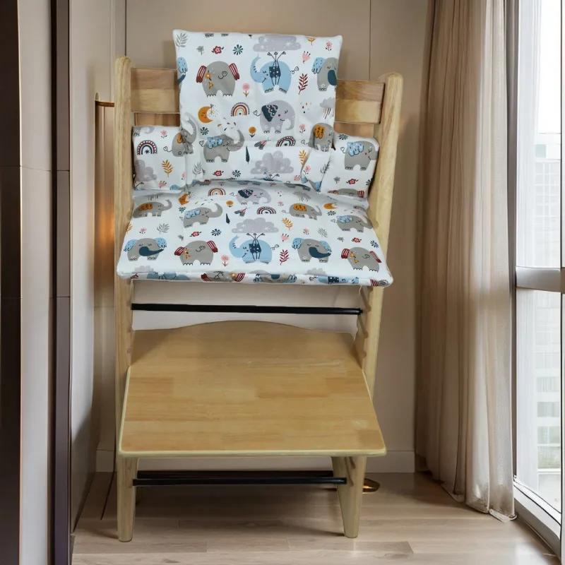 Подушка для детского стульчика для кормления, осенне-зимняя, портативная, нескользящая, интегрированная, аксессуары для стульчика для кормления и роста ребенка