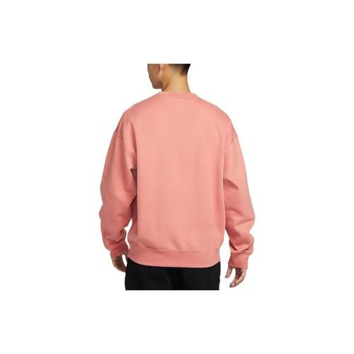 Nike Однотонная свободная толстовка с круглым вырезом и длинным рукавом для мужчин