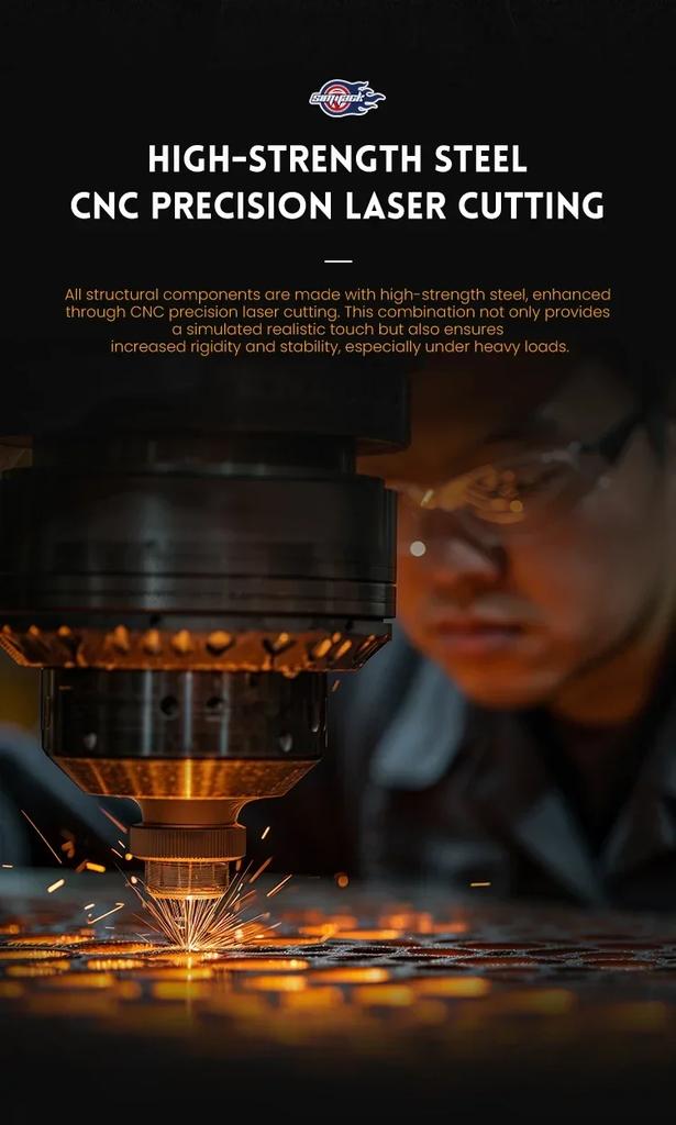 SIMJACK PRO Pedals Sim Racing Pedals PC Racing Simulator Pressure Sensor Load Cell HE Hydraulic Pedal